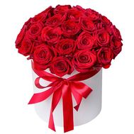 Beautiful box of red roses