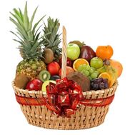 Large basket of fruit