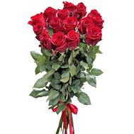 Bouquet of 15 red roses