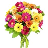 Bouquet of flowers from 31 different gerberas