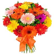 Bouquet of flowers from 31 different gerberas