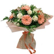 Bouquet of 7 roses, 7 gerberas and 7 alstroemerias