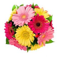 Bouquet of 15 colorful ribbons