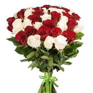 Bouquet of 35 imported roses