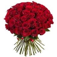 Bouquet of 55 red roses
