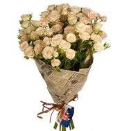 Bouquet of 11 bush roses