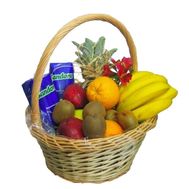 Fruit basket for New Year''s holidays