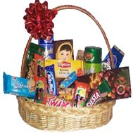 Gift basket of sweets
