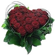 25 red roses