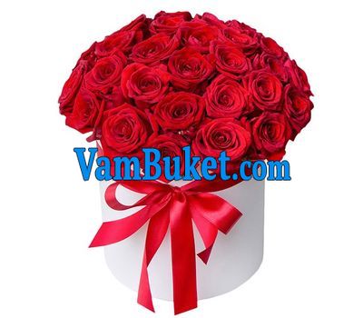 Beautiful box of red roses