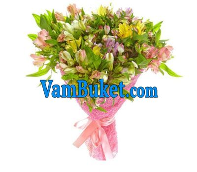 25 alstroemerias