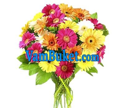Bouquet of flowers from 31 different gerberas