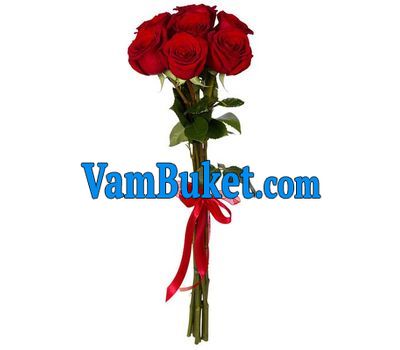 Bouquet of 7 red roses