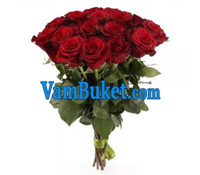 Bouquet of 19 red roses