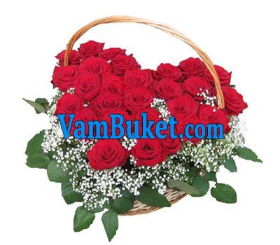 27 red roses