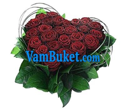 25 red roses